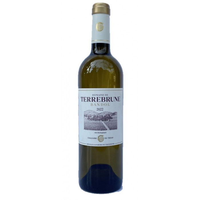 Domaine de Terrebrune Bandol blanc sec 2022 bouteille Domaine de Terrebrune Bandol blanc sec 2022 bouteille