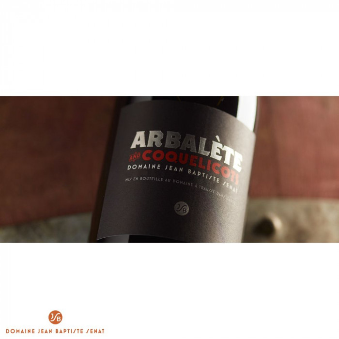 Domaine J-B. Sénat Minervois "Arbalète et Coquelicots" rouge 2022 Domaine J-B. Sénat Minervois "Arbalète et Coquelicots" rouge 2022