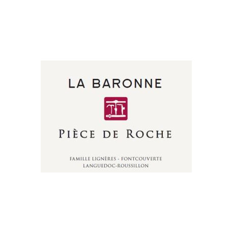 Chateau La Baronne Piece de Roche 2018 etiquette