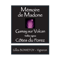 Les Vins de la Madone Côtes du Forez Vieilles Vignes "Mémoire de Madonne" rouge 2022 bouteille 2