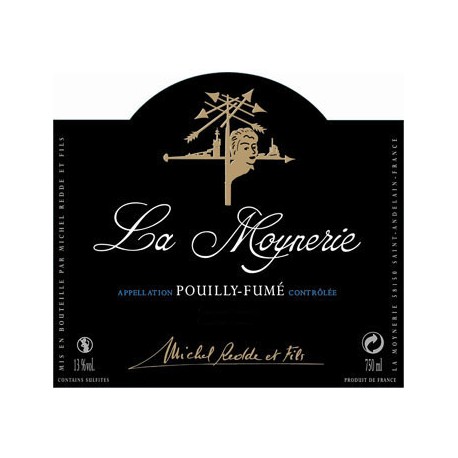 Domaine Michel Redde et fils Pouilly fume la moynerie blanc sec 2021 etiquette