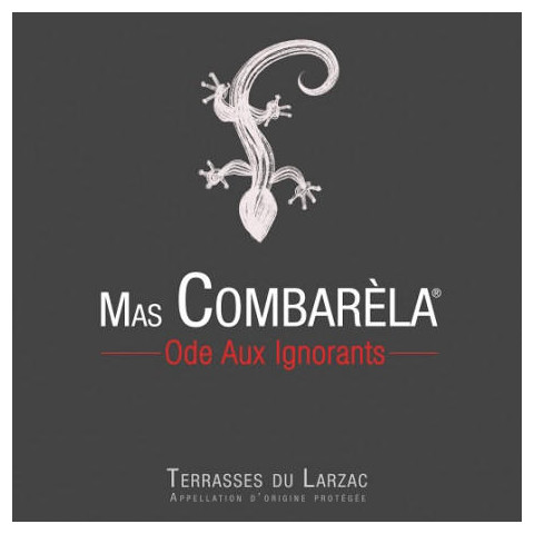 Mas Combarèla Terrasses du Larzac "Ode aux Ignorants" rouge 2020 2