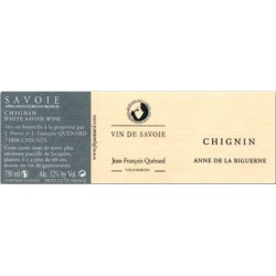 JP et JF Quenard Chignin "Anne de la Biguerne" (altesse) dry white 2022