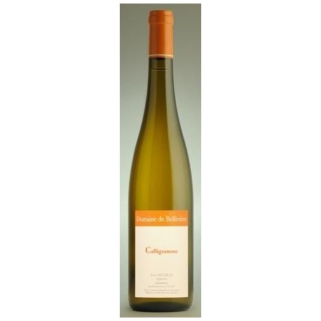 Domaine de Belliviere Calligramme blanc sec 2013 bouteille
