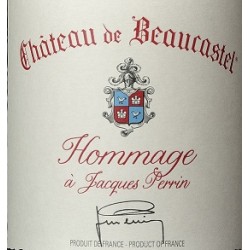Chateau de Beaucastel Chateauneuf du Pape Hommage a Jacques Perrin 2018 bouteille 2