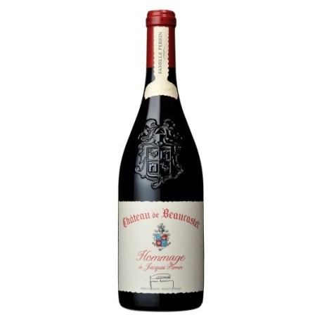 Chateau de Beaucastel Chateauneuf du Pape Hommage a Jacques Perrin 2018 bouteille Chateau de Beaucastel Chateauneuf du Pape Hommage a Jacques Perrin 2018 bouteille
