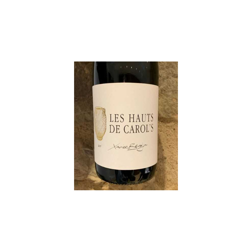 Domaine de la Terrasse d'Elise "Les Hauts de Carol's" rouge 2020 étiquette Domaine de la Terrasse d'Elise "Les Hauts de Carol's" rouge 2020 étiquette