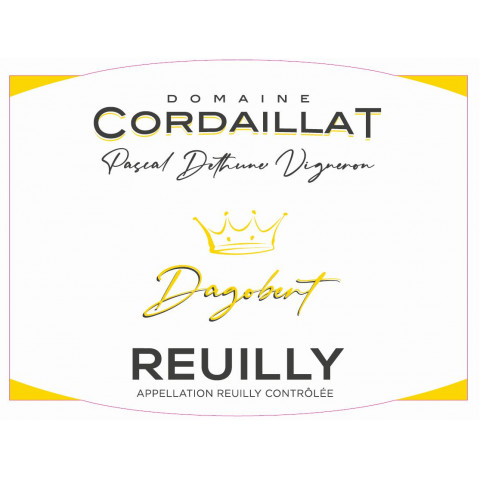 Domaine Cordaillat Reuilly "Dagobert" rouge 2020 bouteille 2