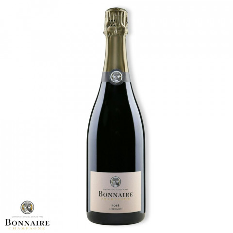 Champagne Bonnaire Brut Rosé bouteille
