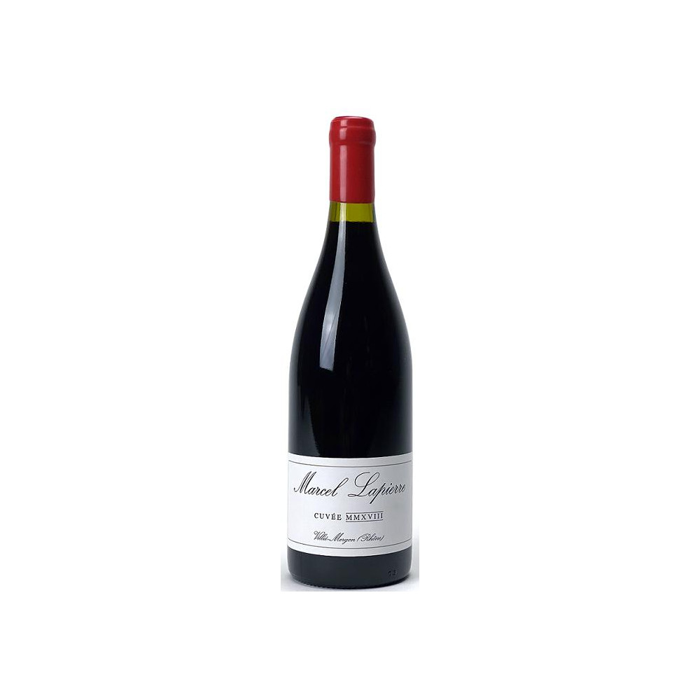 Domaine Marcel Lapierre Cuvée Marcel MMXIX Morgon rouge 2022 bouteille Domaine Marcel Lapierre Cuvée Marcel MMXIX Morgon rouge 2022 bouteille