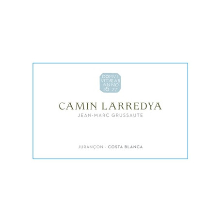 Domaine Camin Larredya Jurançon "Costa Blanca" blanc sec 2020 etiquette