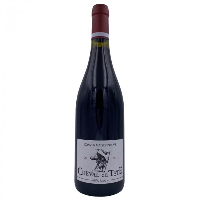 Domaine Cosse-Maisonneuve Cahors "Cheval en tête" rouge 2021 bouteille Domaine Cosse-Maisonneuve Cahors "Cheval en tête" rouge 2021 bouteille
