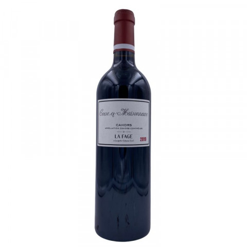 Domaine Cosse-Maisonneuve Cahors "La Fage" rouge 2021 bouteille