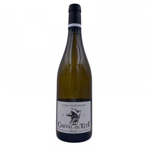 Domaine Cosse-Maisonneuve Cahors "Cheval en tête" blanc sec 2022 bouteille