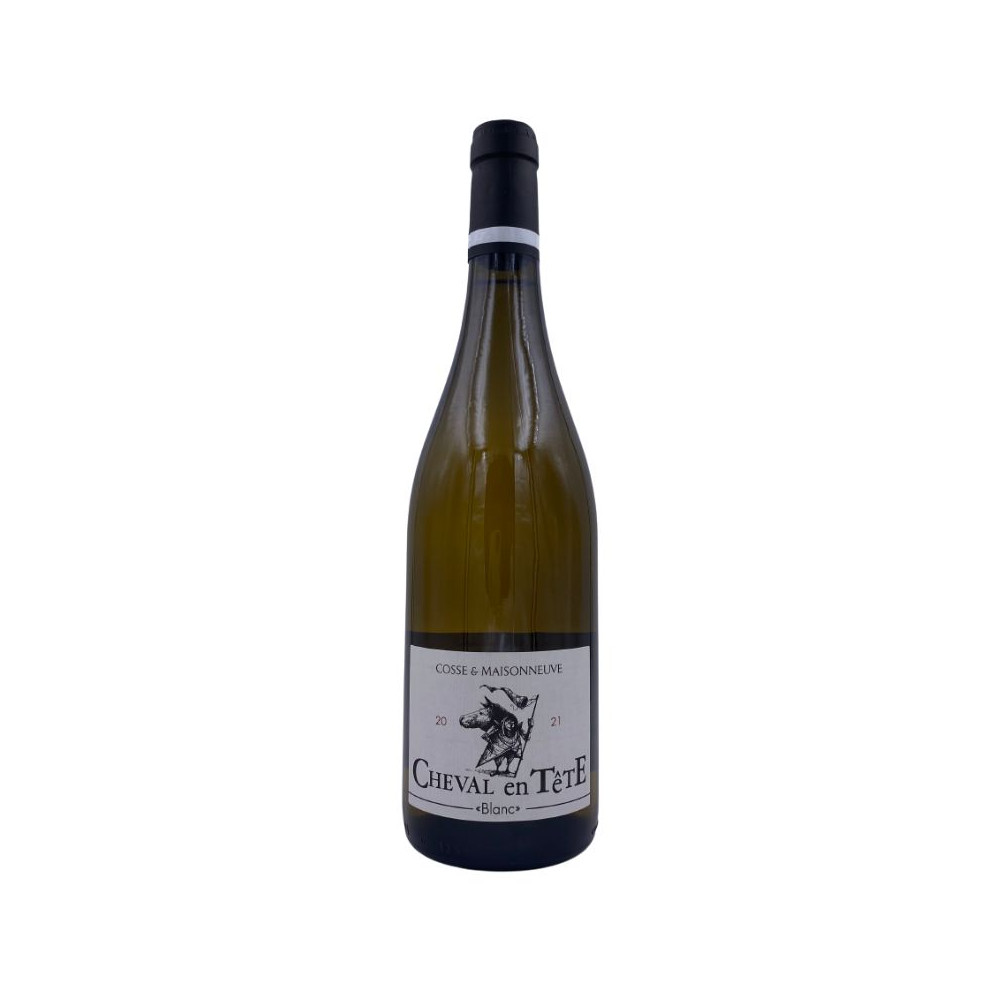 Domaine Cosse-Maisonneuve Cahors "Cheval en tête" blanc sec 2022 bouteille Domaine Cosse-Maisonneuve Cahors "Cheval en tête" blanc sec 2022 bouteille