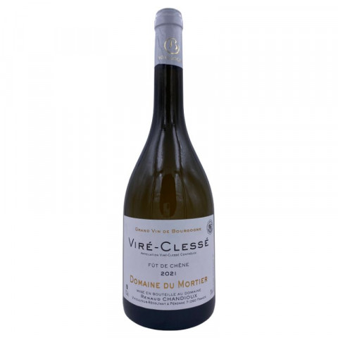 Domaine du Mortier Viré-Clessé "fût de chêne" 2021 blanc sec bouteille