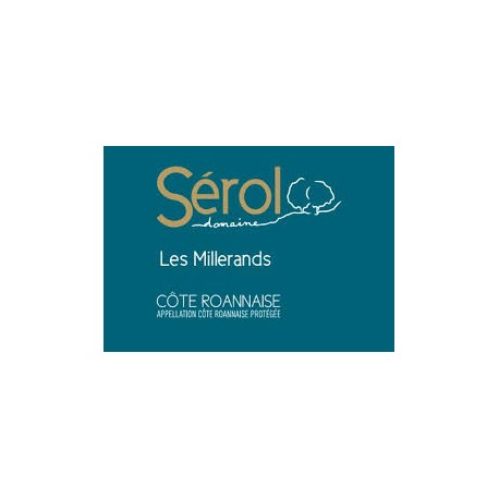 Domaine Serol Cote Roannaise "Millerands" rouge 2022 etiquette