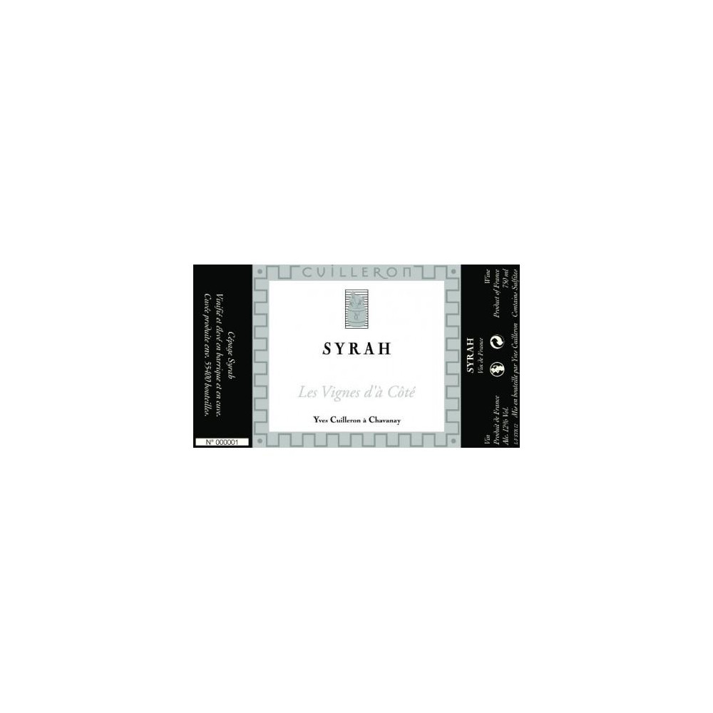 Domaine Yves Cuilleron "Les Vignes d'a Cote" (syrah) red 2022
