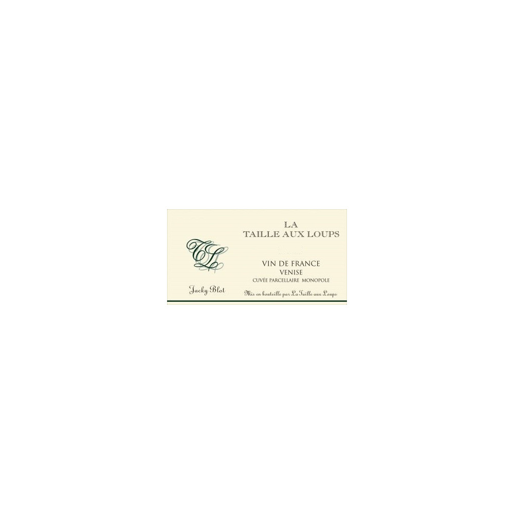 Domaine de la Taille aux Loups "Venise" blanc sec 2022 etiquette Domaine de la Taille aux Loups "Venise" blanc sec 2022 etiquette