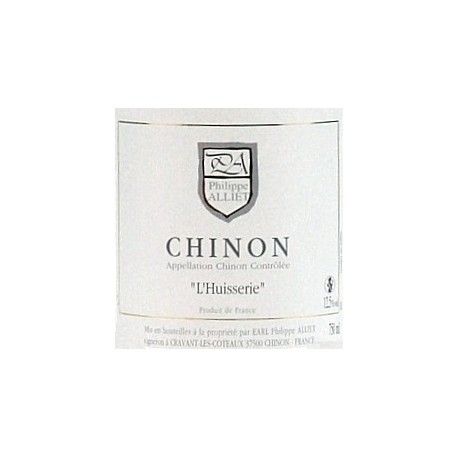 Domaine Philippe Alliet Chinon "L'Huisserie" rouge 2021 etiquette