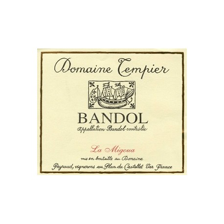 Domaine Tempier "La Migoua" Bandol red 2021