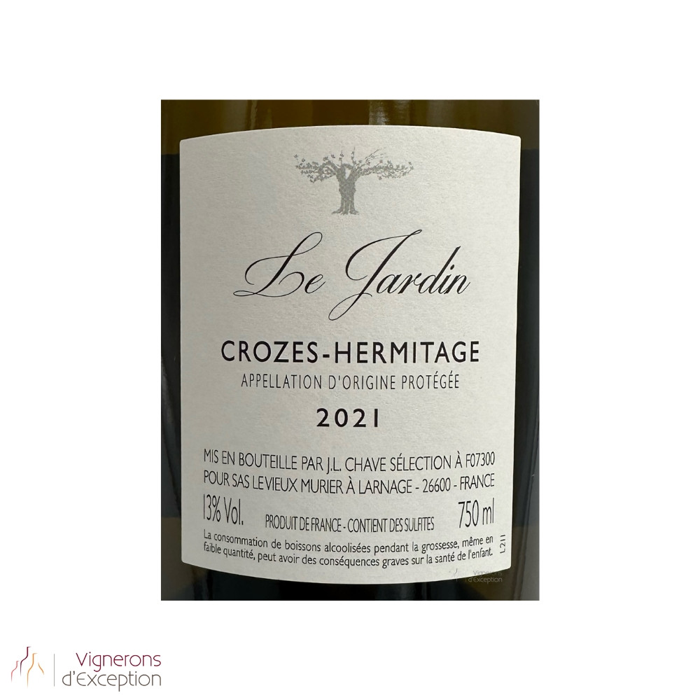 Le Vieux Murier Crozes Hermitage "Le Jardin" blanc sec 2021