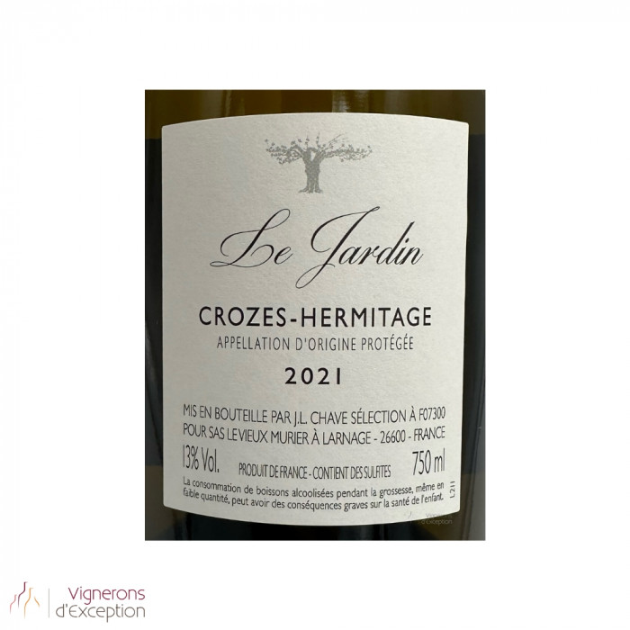 Le Vieux Murier Crozes Hermitage "Le Jardin" blanc sec 2021