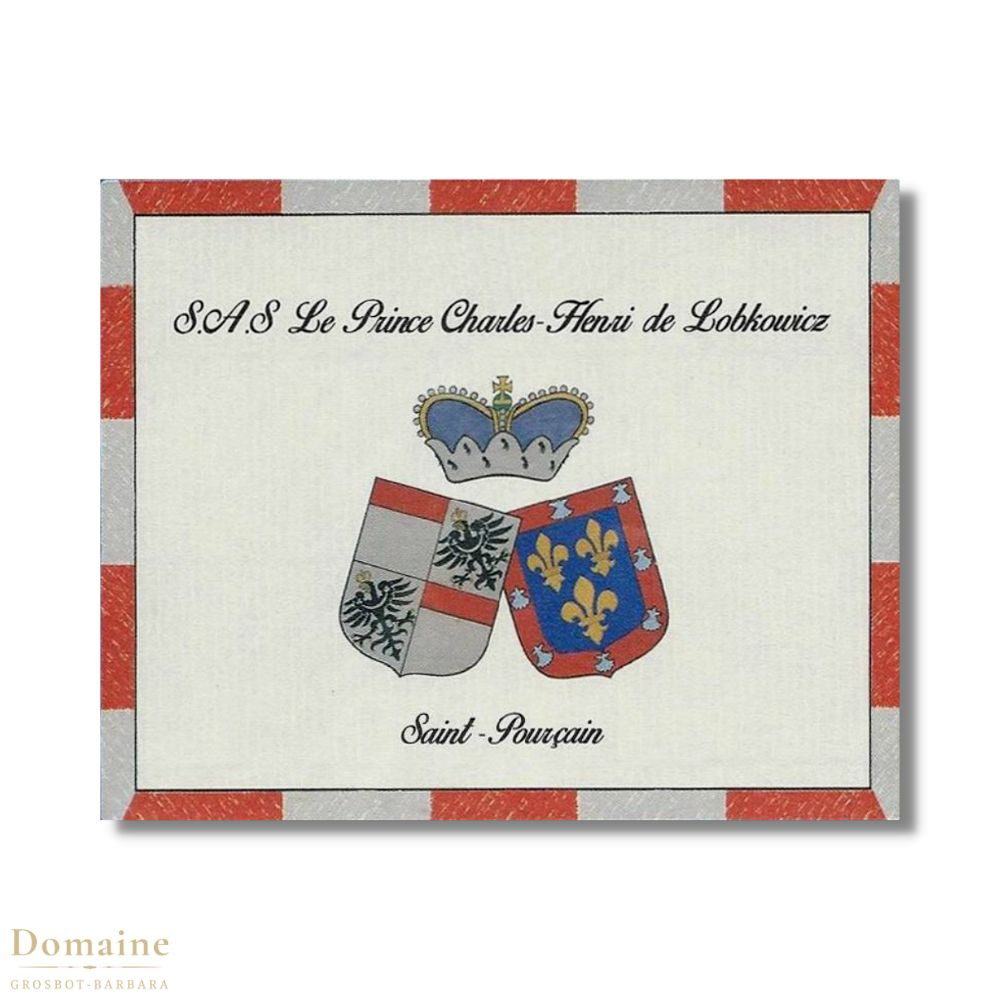 Domaine Grosbot-Barbara Saint-Pourçain "S.A.S. Prince Charles-Henri de LOBKOWICZ" dry white 2022