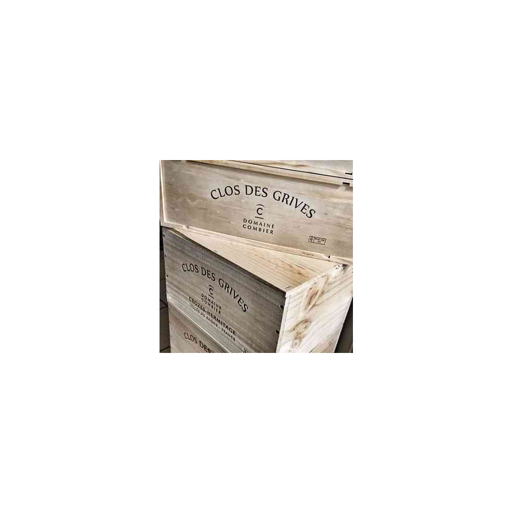 Domaine Combier Crozes-Hermitage "Clos des Grives" rouge 2021 caisse bois
