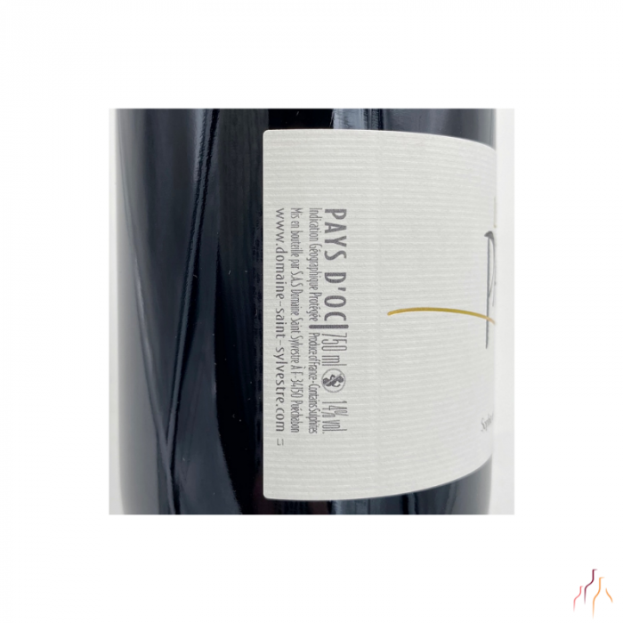 Domaine Saint Sylvestre "Le Sang du Papète" IGP rouge 2021contre etiquette