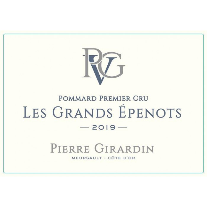 Domaine Pierre Girardin Pommard 1er Cru "Les Grands Epenots" rouge 2021 etiquette Domaine Pierre Girardin Pommard 1er Cru "Les Grands Epenots" rouge 2021 etiquette