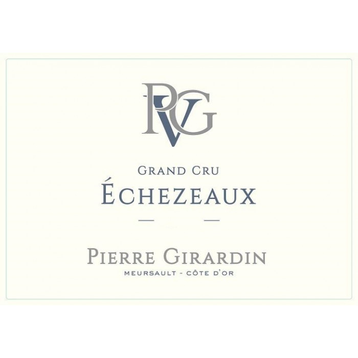 Domaine Pierre Girardin Echezeaux Grand Cru rouge 2021 etiquette Domaine Pierre Girardin Echezeaux Grand Cru rouge 2021 etiquette