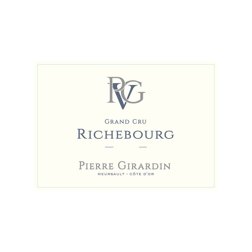 Domaine Pierre Girardin Richebourg Grand Cru rouge 2021 etiquette Domaine Pierre Girardin Richebourg Grand Cru rouge 2021 etiquette