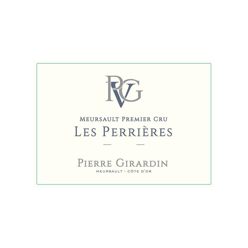 Domaine Pierre Girardin Meursault 1er Cru "Les Perrières" dry white 2020 Domaine Pierre Girardin Meursault 1er Cru "Les Perrières" dry white 2020