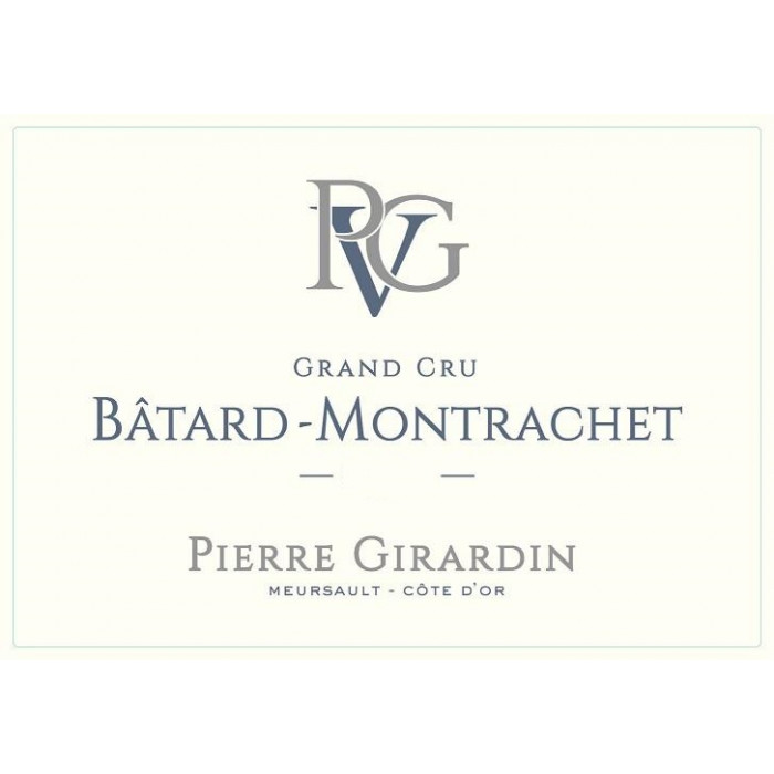 Domaine Pierre Girardin Batard Montrachet Grand Cru blanc sec 2021 etiquette Domaine Pierre Girardin Batard Montrachet Grand Cru blanc sec 2021 etiquette