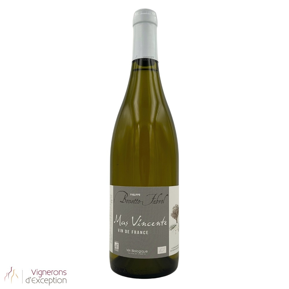 Domaine Bonetto-Fabrol Vin de France "Mas Vincente" dry white 2022 Domaine Bonetto-Fabrol Vin de France "Mas Vincente" dry white 2022