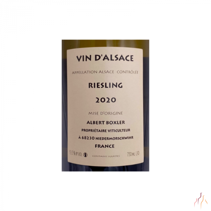 Domaine Albert Boxler Riesling blanc sec 2020
