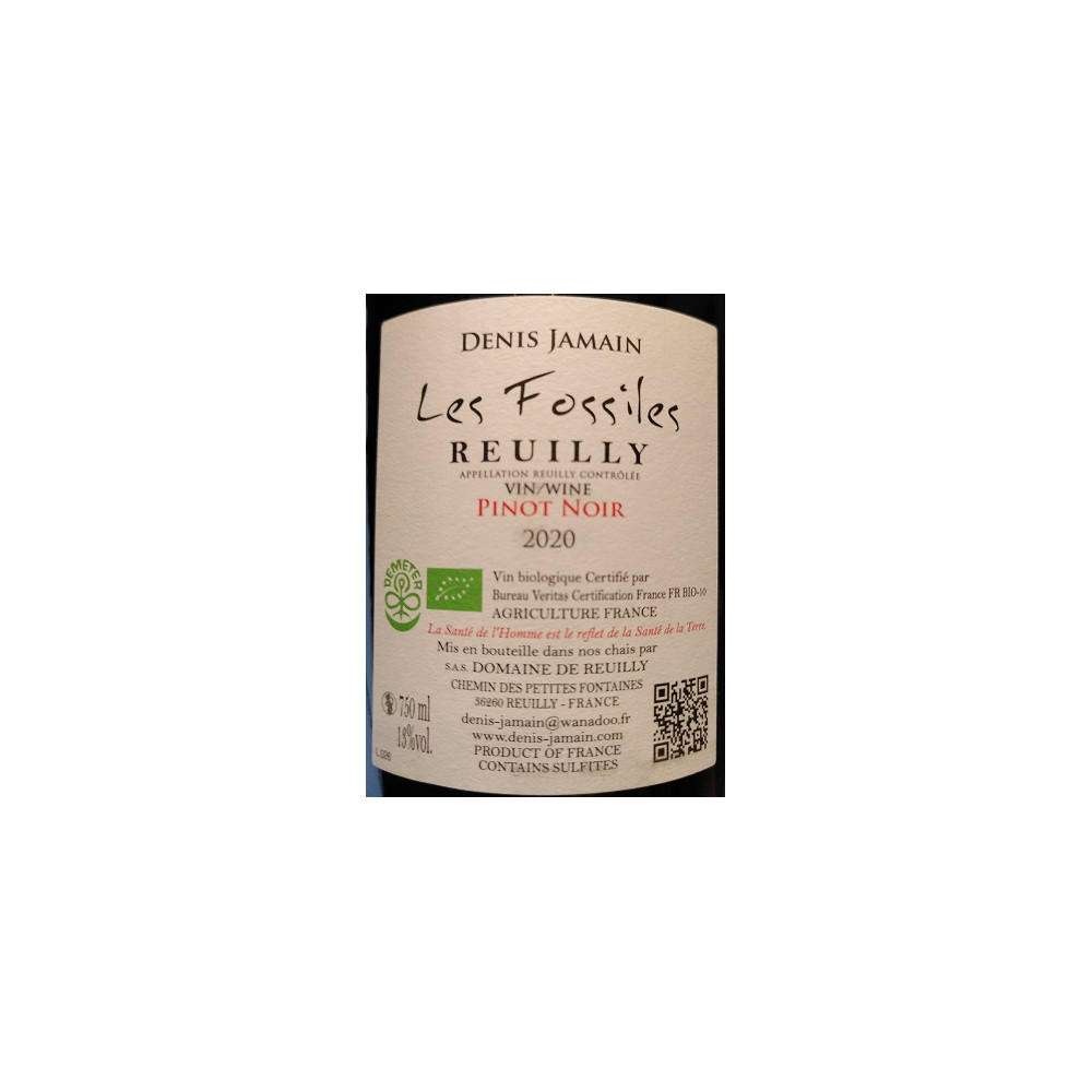 Domaine de Reuilly "Les Fossiles" red 2022