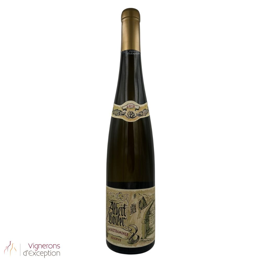 Domaine Albert Boxler Gewürztraminer "Reserve" medium dry white 2018 Domaine Albert Boxler Gewürztraminer "Reserve" medium dry white 2018
