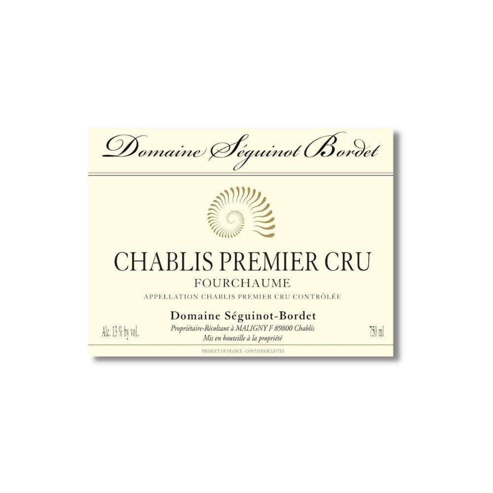 Domaine Séguinot-Bordet Chablis 1er Cru "Fourchaume" blanc sec 2022