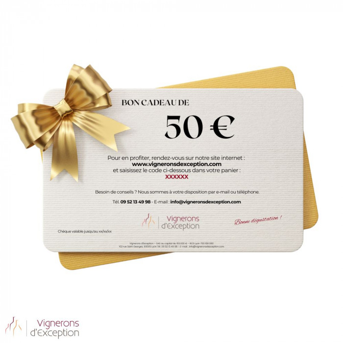 50€ gift certificate 50€ gift certificate