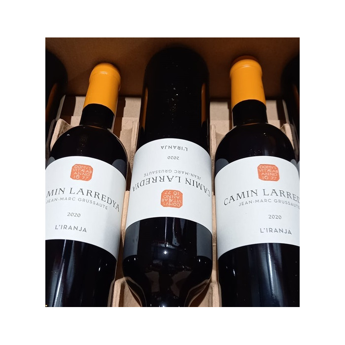 Domaine Camin Larredya Jurançon "Iranja" orange 2020 (50 cl) Domaine Camin Larredya Jurançon "Iranja" orange 2020 (50 cl)