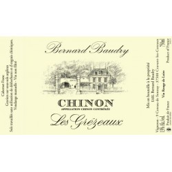 Domaine Bernard Baudry Chinon "Les Grézeaux" rouge 2021 bouteille 2