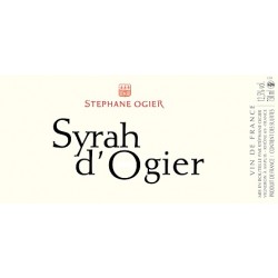 Domaine Stéphane Ogier "Syrah d'Ogier" rouge 2021 2