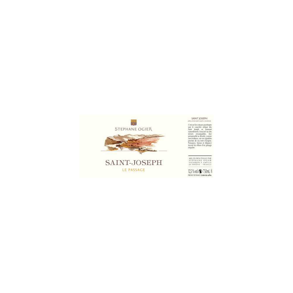 Domaine Stephane Ogier Saint-Joseph "Le Passage" red 2021 Domaine Stephane Ogier Saint-Joseph "Le Passage" red 2021