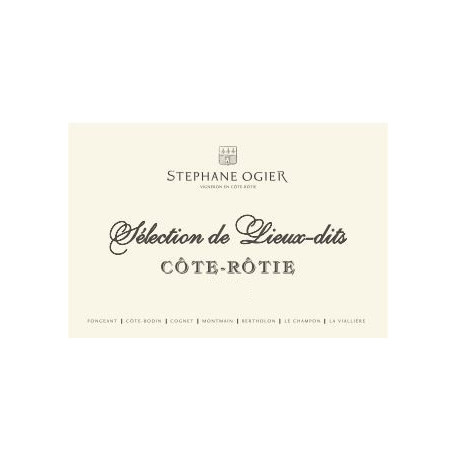 Domaine Stephane Ogier Cote-Rotie "Selection de Lieux-Dits" 2019