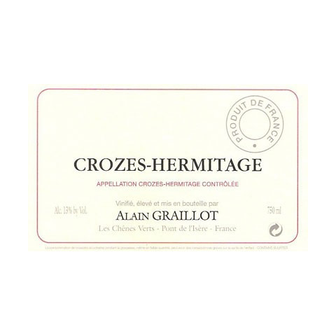 Domaine Graillot Crozes-Hermitage rouge 2020 2
