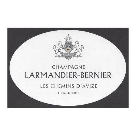 Champagne Larmandier-Bernier "Les Chemins d'Avize" Grand Cru Blanc de Blancs Extra-Brut 2010