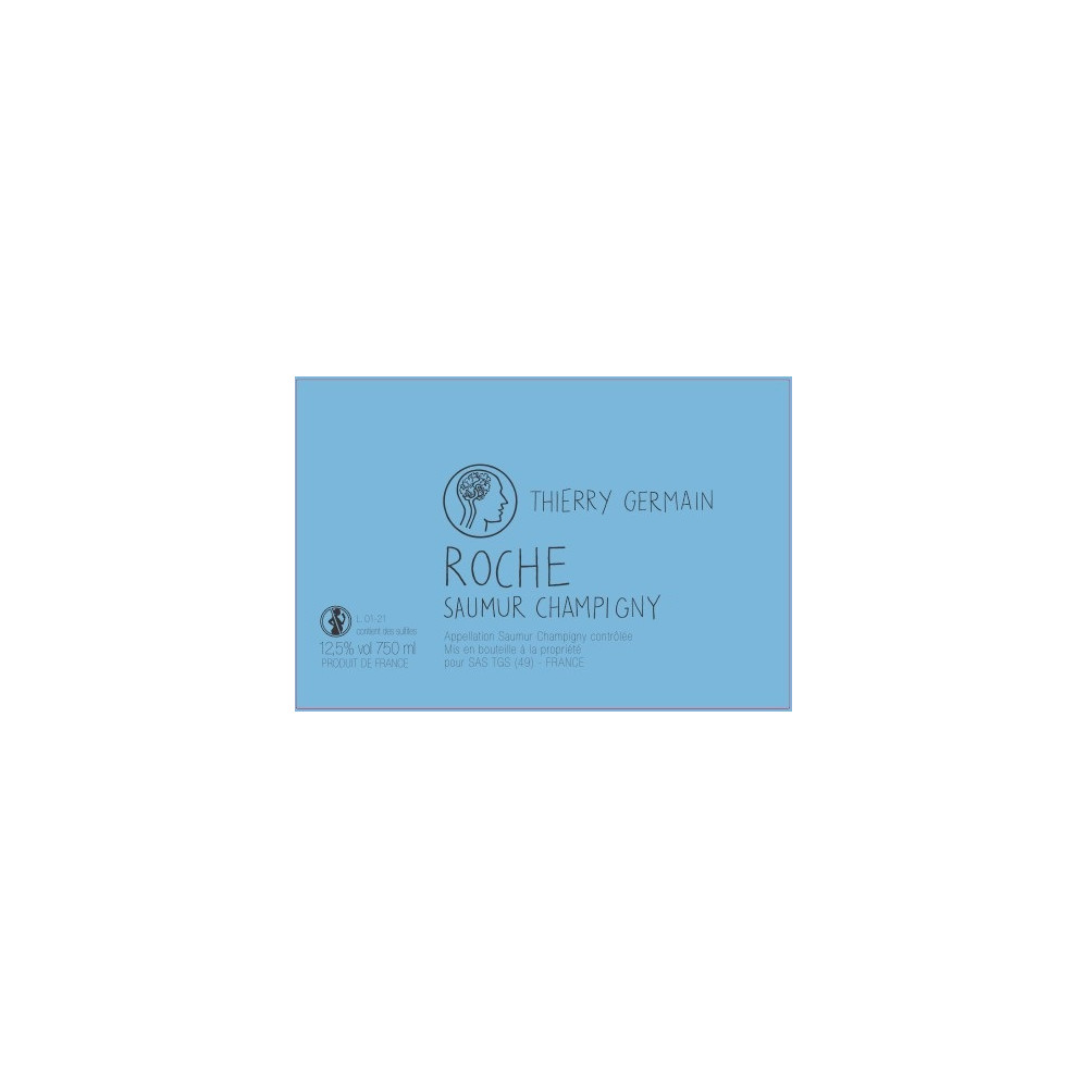 Domaine des Roches Neuves Saumur-Champigny "Roche" rouge 2022 etiquette Domaine des Roches Neuves Saumur-Champigny "Roche" rouge 2022 etiquette