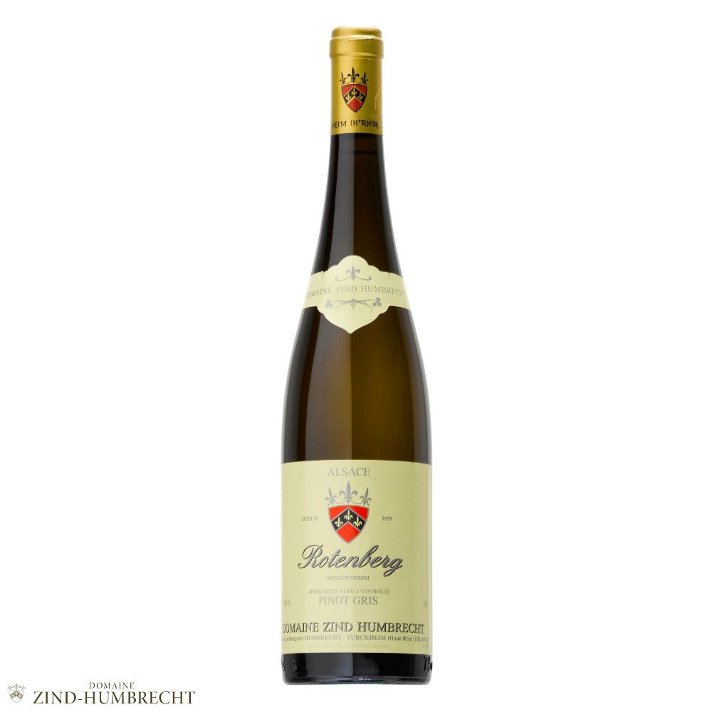Domaine Zind-Humbrecht Pinot Gris "Rotenberg" blanc sec 2022 bouteille Domaine Zind-Humbrecht Pinot Gris "Rotenberg" blanc sec 2022 bouteille